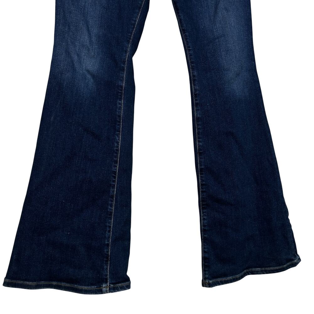 Anthropologie Citizens of Humanity Lilah Dark Wash Flare High Waisted Jeans 29 - Picture 6 of 10
